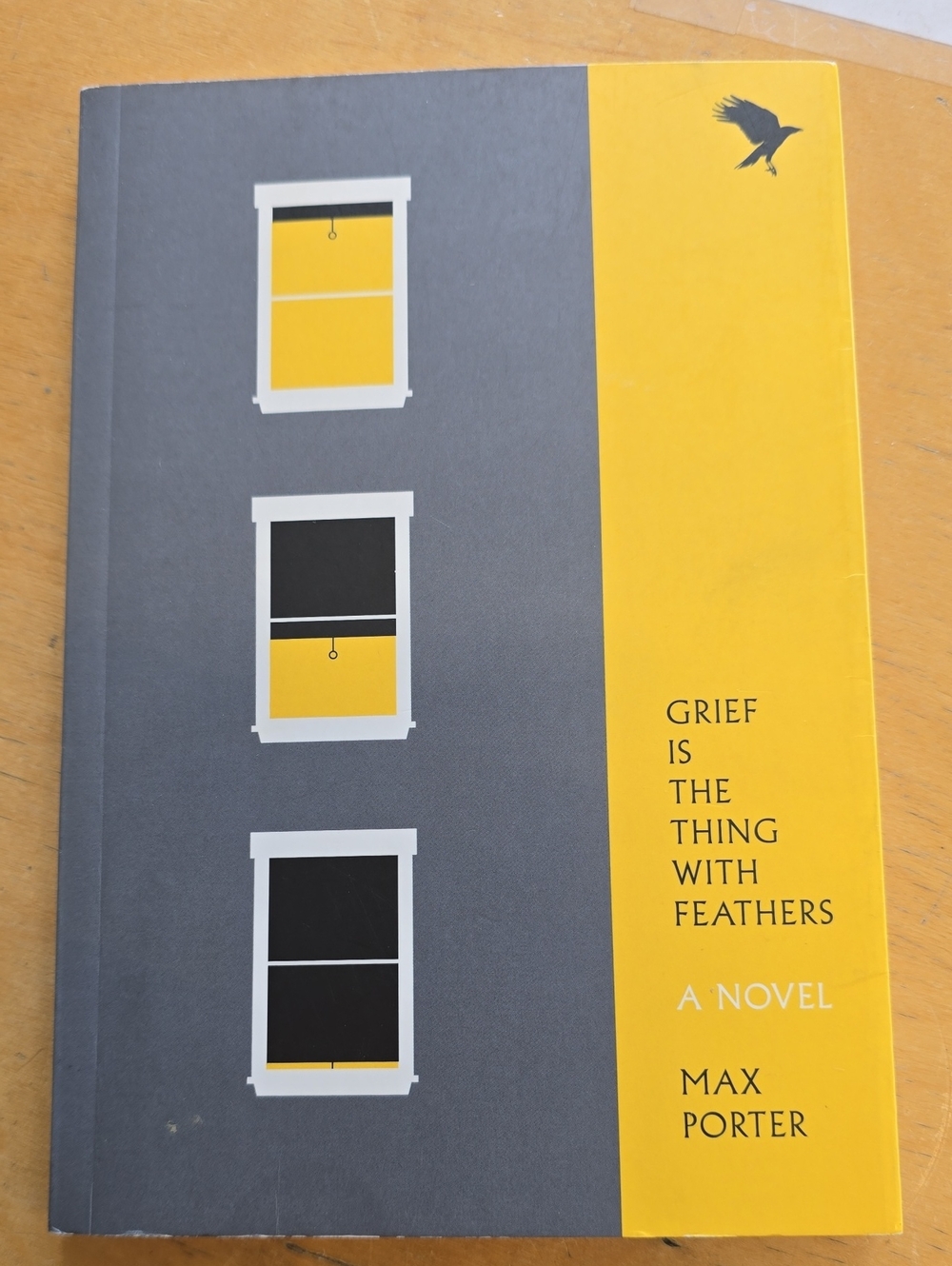Grief Is the Thing With Feathers by Max Porter.